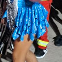 abito  e scarpe da ballo latino americano 