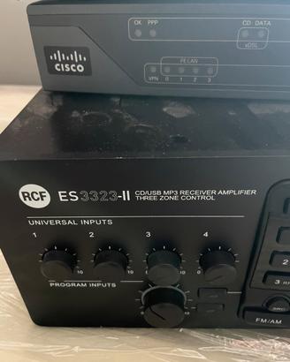 AMPLIFICATORE CON SORGENTE CD/USB/BLUETOOTH MP3