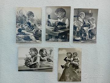 Cartoline vintage tedesche originali Mecki il ricc
