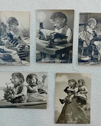 Cartoline vintage tedesche originali Mecki il ricc