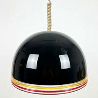 Lampadario Vintage Leucos Vetro Murano anni '80