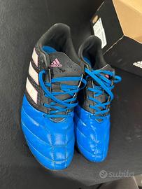 Scarpe calcio Adidas tg.38 e 2/3 blu