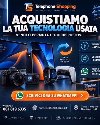 Acquistiamo la tua tecnologia usata