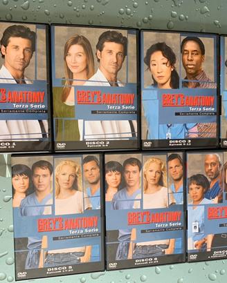 Collezione dvd serie 3 originale greys anatomy