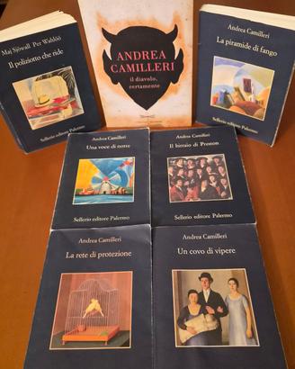 Libri Camilleri 7 pezzi