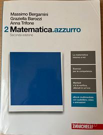 Libro di testo scolastico "Matematica.azzurro 2"