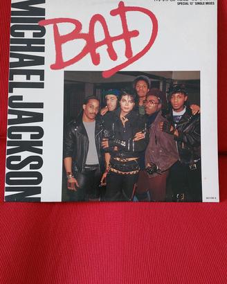 Disco Vinile Michael Jackson Bad. originale. 1987.