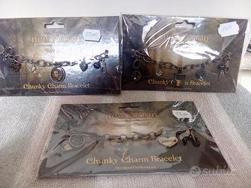 Twilight New Moon Bracelet - Chunky Charm D (Jacob