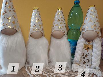 Gnomi di Natale Handmade in pannolenci 