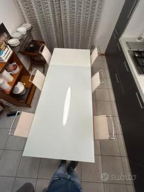 Tavolo Calligaris con 6 sedie