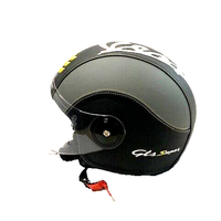 casco rivestito ecopelle vespa gts super grigio ne