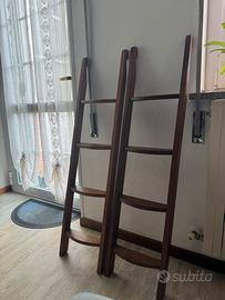 Scaletta in legno interna camper e caravan