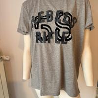 T-shirt uomo grigia XXL Rifle