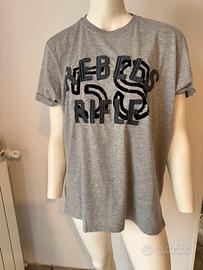 T-shirt uomo grigia XXL Rifle