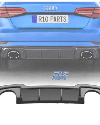 DIFFUSORE AUDI A3 S LINE HATCHBACK 17-20 LOOK RS3