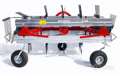 Ranghinatore a nastro per fieno Da Ros D150