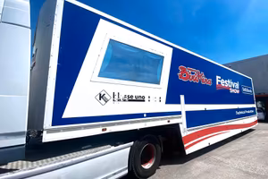 Semirimorchio Motorhome Scarrabile