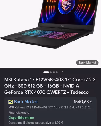 pc gaming msi katana