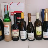 LOTTO 10 VINI LIQUORI PRESTIGIOSI 100€(ZONA BARCA)
