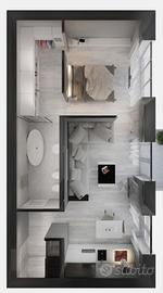 Spazioso bilocale in centro a Varese