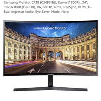 Monitor samsung curvo 24’’