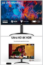 Monitor LG 32” 4k
