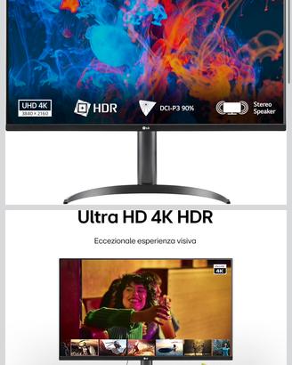 Monitor LG 32” 4k