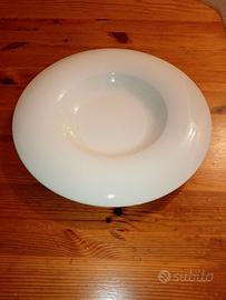 'PORVASAL' 6 PIATTI DI PORCELLANA BIANCA