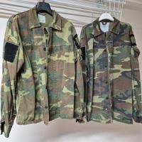 Giacca mimetica woodland 2 pezzi esercito italiano