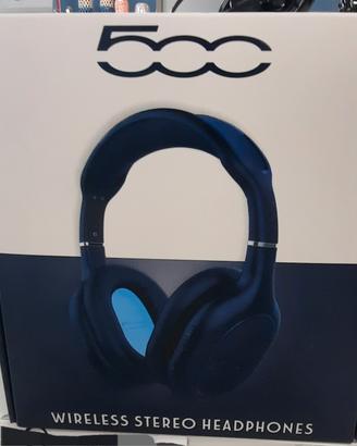 Cuffie stereo wireless Fiat 500 Headphones