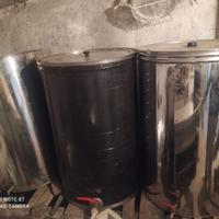 botti per olio e vino