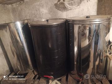 botti per olio e vino