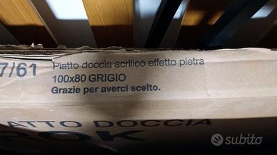 Piastrelle per bagno+ piatto doccia e termoarredo 