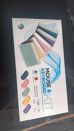 Tastiera e mouse Wireless Bluetooth Vari colori