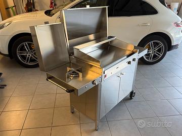Barbeque in acciaio INOX