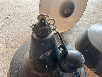 Lampade industriali vintage