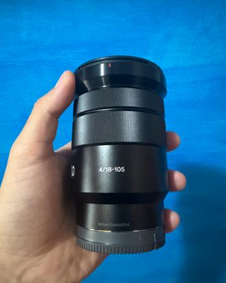 Sony pz 18-105 f4 pbiettivo lente