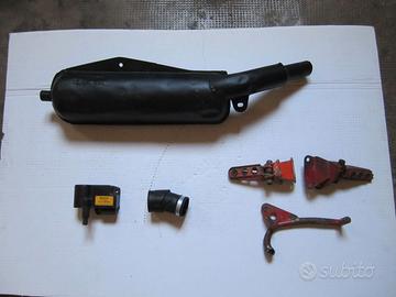 Silenziatore SWM Bobina Pedale freno Collettore