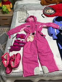 Tuta montagna bambina