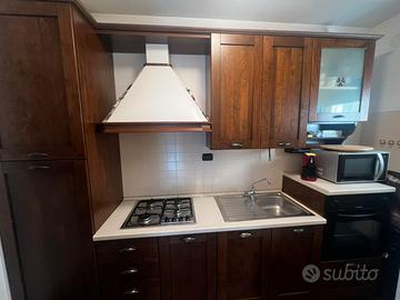 Cucina completa lineare 300cm con elettrodomestici