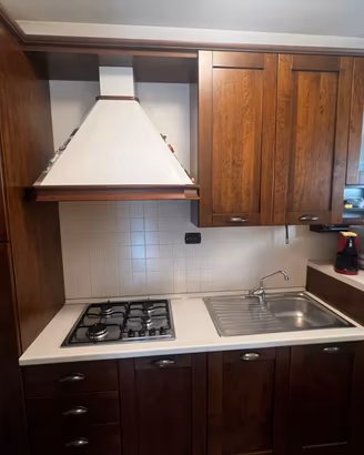 Cucina completa lineare 300cm con elettrodomestici