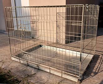 gabbia per trasporto cani pieghevole