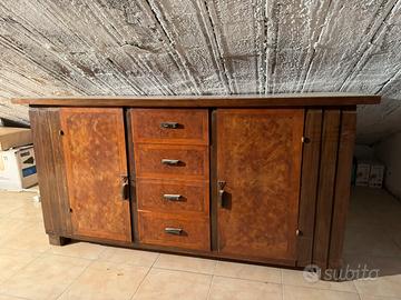 CREDENZA COMÓ ART DECO ANNI 20/30 VINTAGE