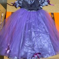 Vestito di carnevale di Rapunzel