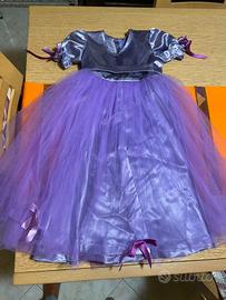 Vestito di carnevale di Rapunzel