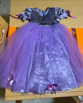 Vestito di carnevale di Rapunzel
