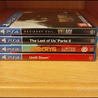 PS4  Giochi 