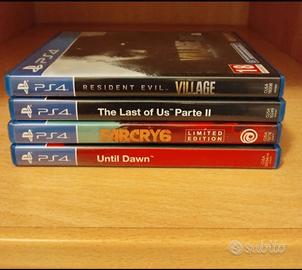 PS4  Giochi 