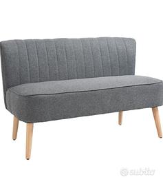 Divano 2 posti stile moderno 