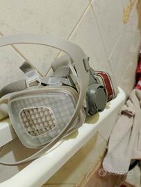 mascherina con filtri anti vernice, anti  virus